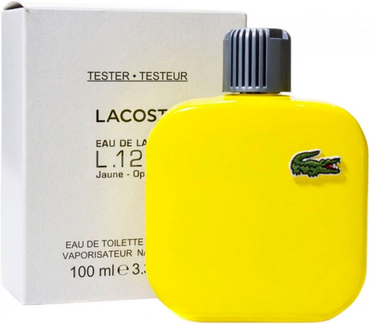 L.12.12. Jaune by Lacoste for Men Eau de Toilette (Tester)