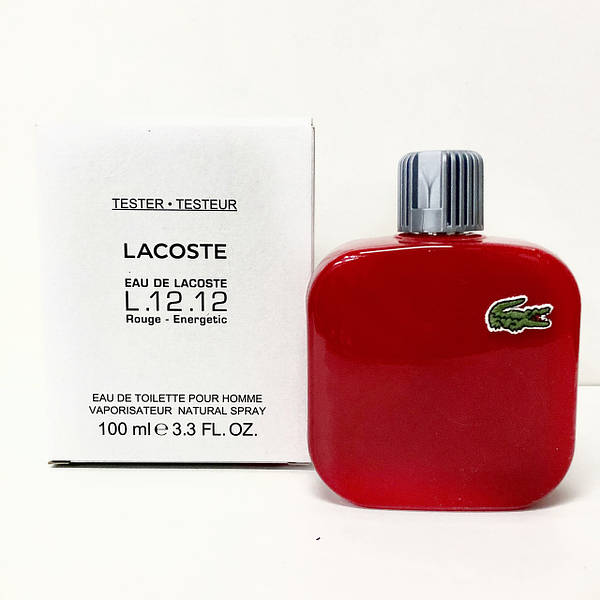 L.12.12 Rouge by Lacoste for Men Eau de Toilette (Tester)