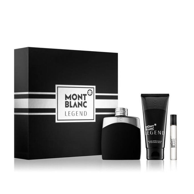 Legend 3 Piece 100ml Eau de Toilette by Montblanc for Men (Gift Set)