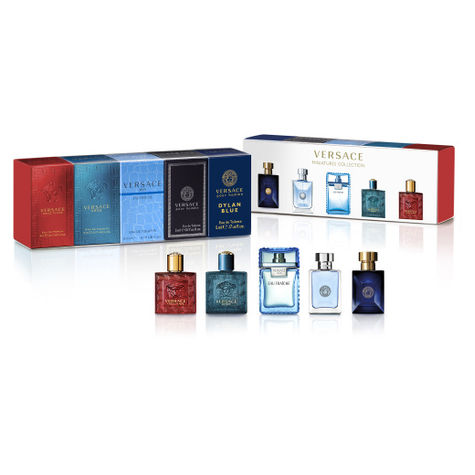 Versace Miniature Collection 5 Piece by Versace for Men  (Mini Set)
