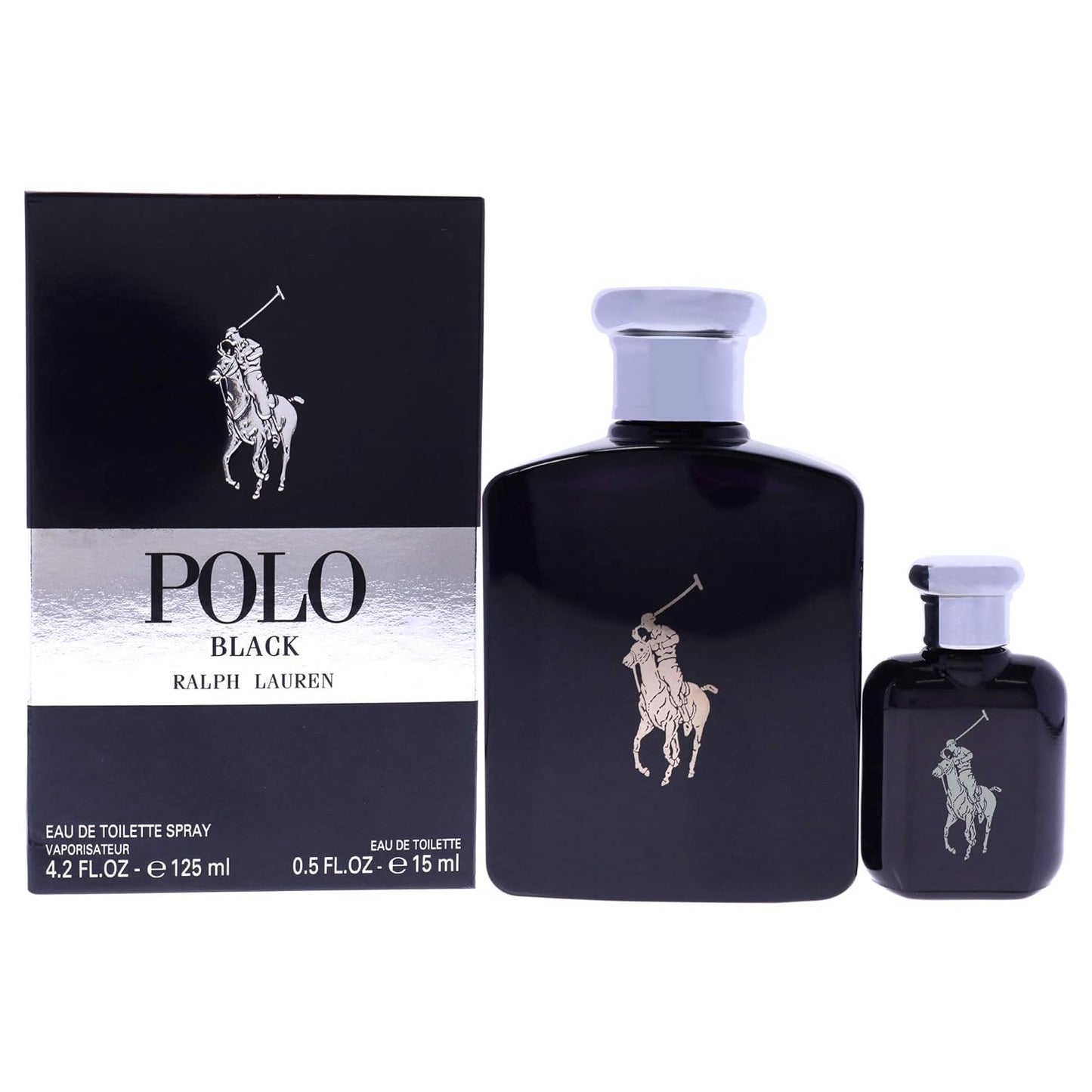 Polo Black 2 Piece 125ml Eau de Toilette by Ralph Lauren for Men (Gift Set)