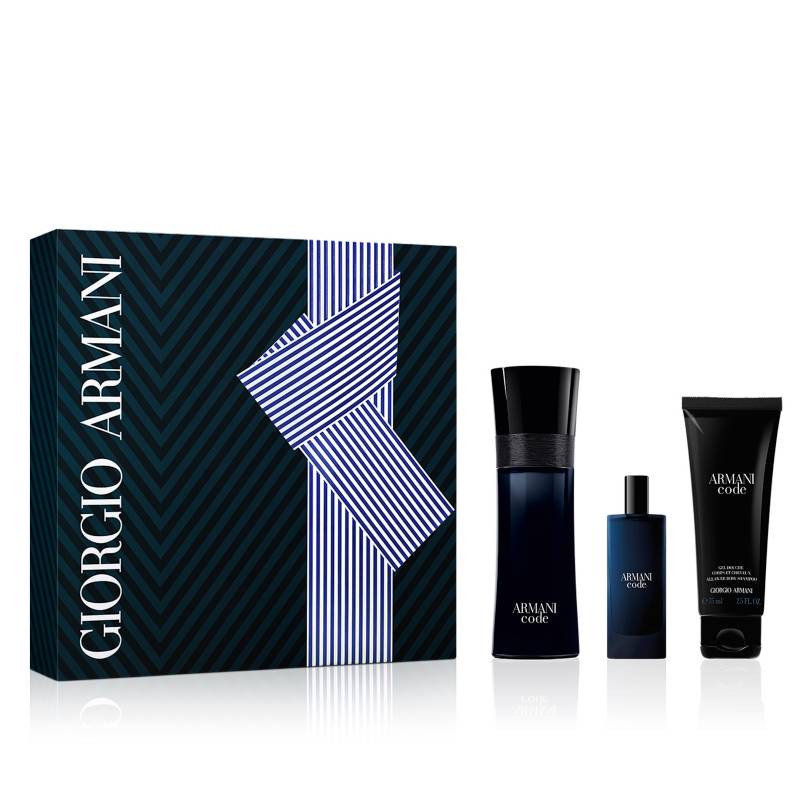 Armani Code 3 Piece by Giorgio Armani for Men Eau de Toilette (Gift Set)