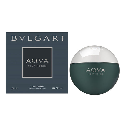Aqva Pour Homme 150ml Eau de Toilette by Bvlgari for Men (Bottle)