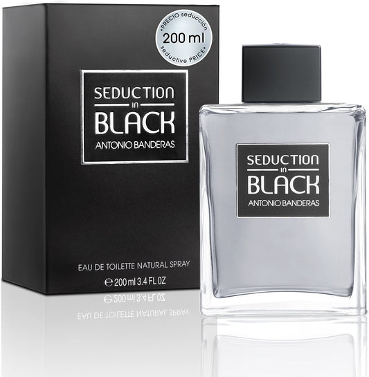 Seduction In Black by Antonio Banderas for Men Eau de Toilette (Bottle)