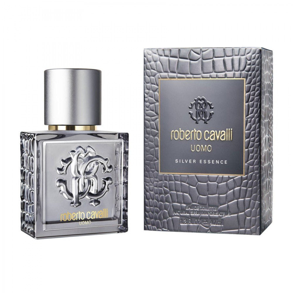 Uomo Silver Essence 100ml Eau de Toilette by Roberto Cavalli for Men (Bottle)