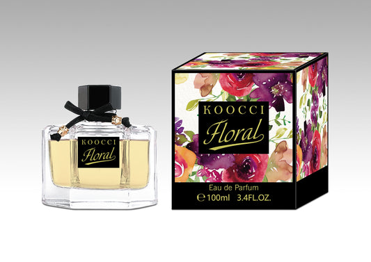 Koocci Floral 120ml Eau de Parfum by Mirage Brands for Women (Bottle)