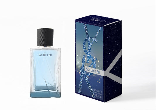 Sky Blue Sly 100ml Eau de Toilette by Mirage Brands for Men (Bottle)