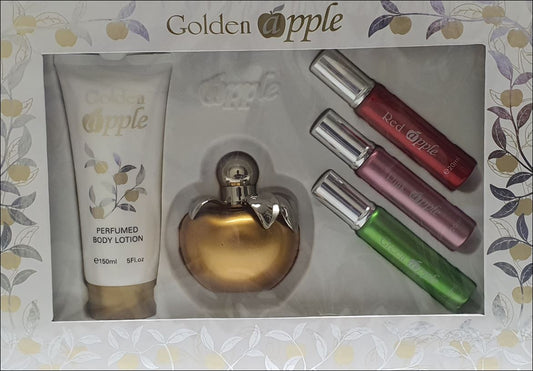 Golden Apple 5 Piece 100ml Eau de Parfum by Ron Marone'S for Women (Finefrench)