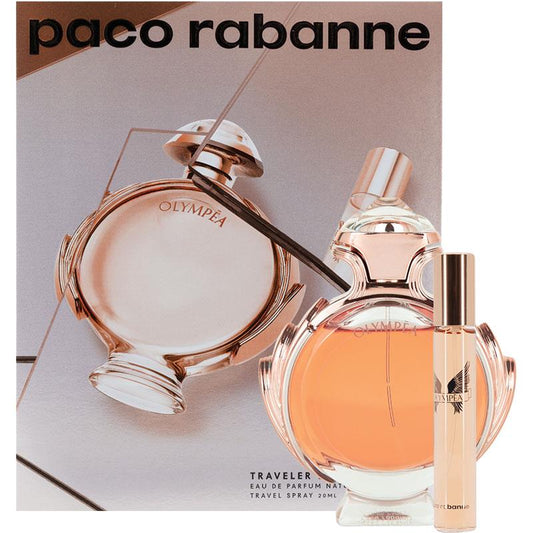 Olympea 2 Piece 80ml Eau De Parfum by Paco Rabanne for Women (Gift Set)