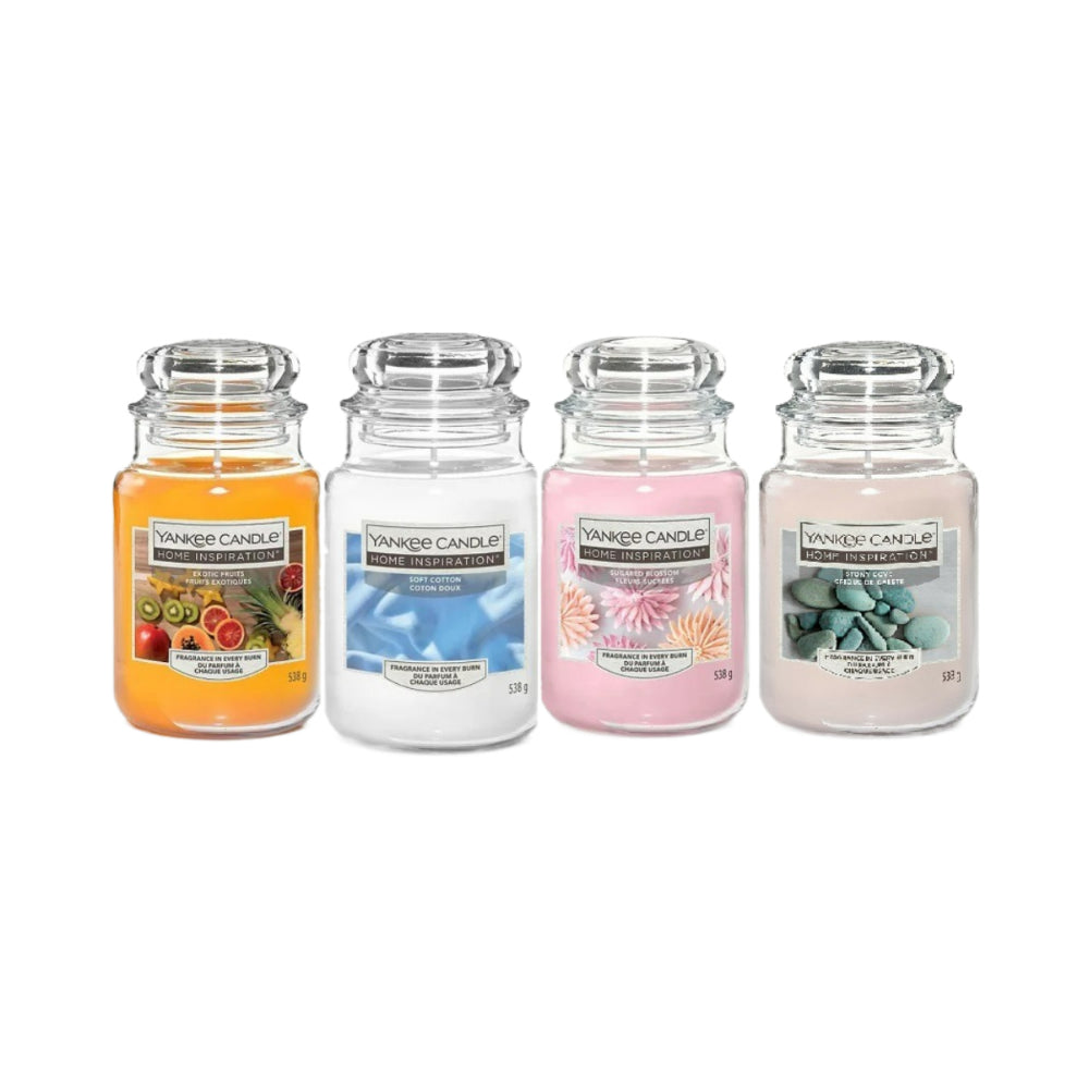 Candles 4pk 4X340G Candle