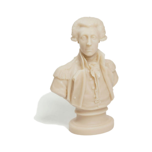 Lafayette Bust Stone 35cm Candle