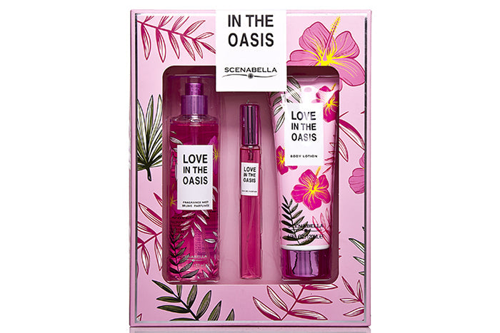 Love Oasis 3 Piece Mini 15ml Eau de Parfum by Mirage Brands for Women (Mini Set)