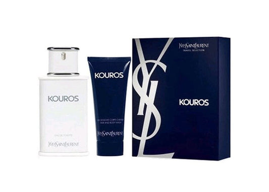 Kouros 2 Piece 100ml Eau de Toilette by Yves Saint Laurent for Men (Gift Set)
