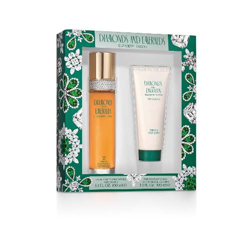 Diamonds And Emeralds 2 Piece 100ml Eau de Toilette by Elizabeth Taylor for Women (Gift Set)