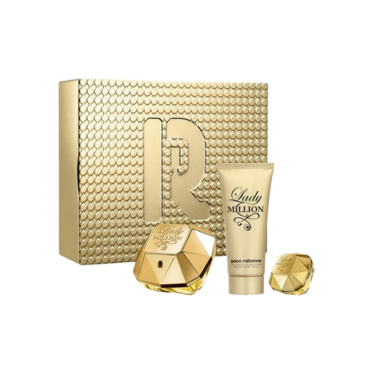 Lady Million 3 Piece 80ml Eau De Parfum