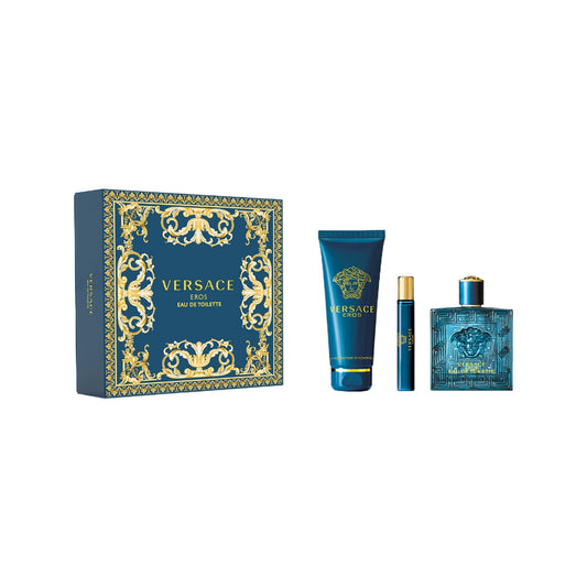 Eros 3 Piece 100ml Eau De Toilette