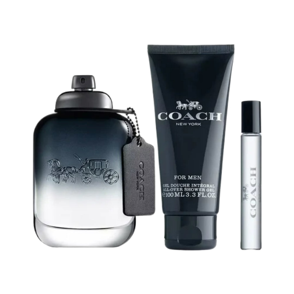 Coach Men 3 Piece 100ml Eau de Toilette