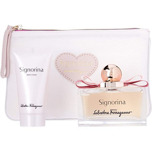 Signorina 3 Piece by Salvatore Ferragamo for Women Eau de Parfum (Gift Set)