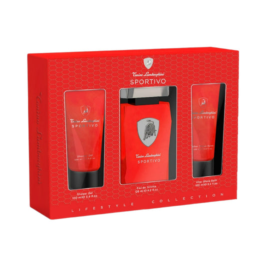 Sportivo 3 Piece 125ml Eau de Toilette