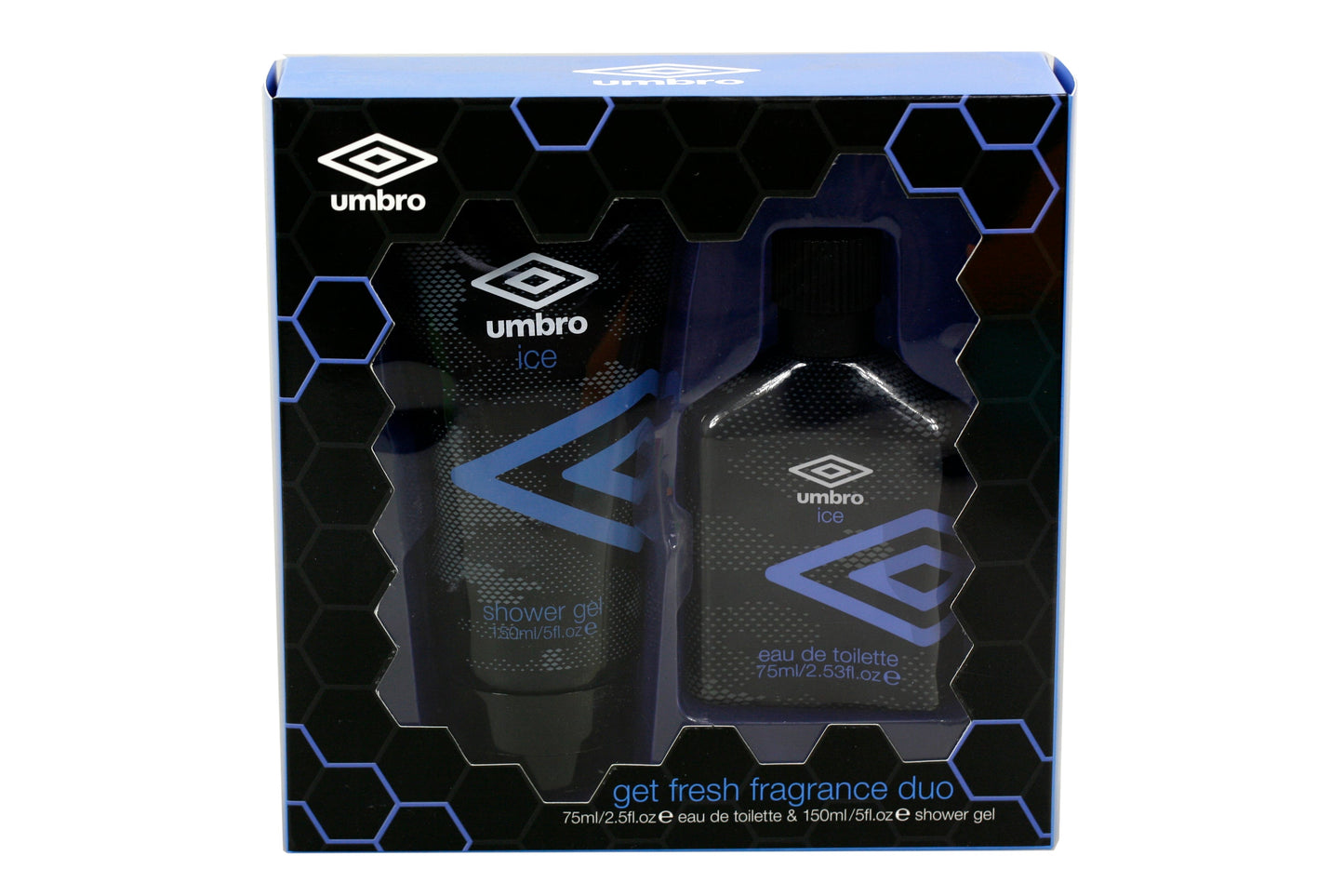 Umbro Ice 2 Piece 75ml Eau de Toilette by Mirage Brands for Men (Gift Set)