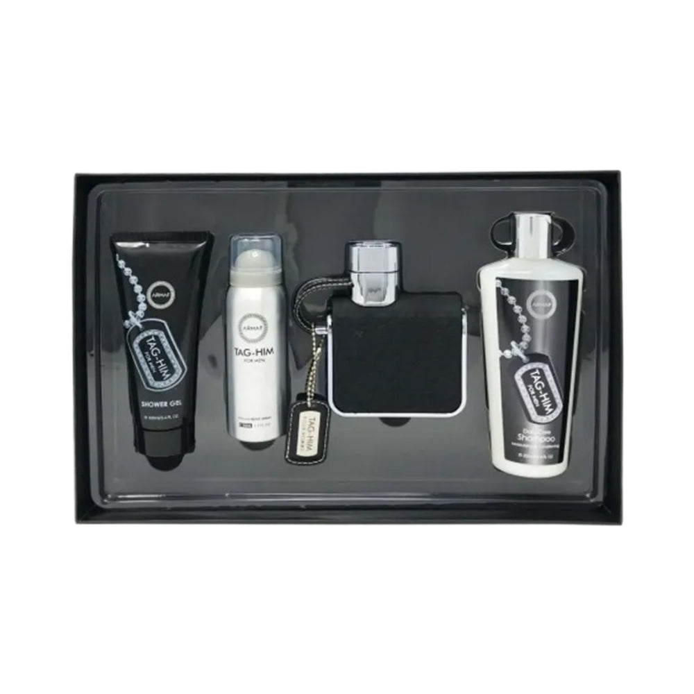 Tag-Him Prestige 4 Piece 100ml Eau De Parfum