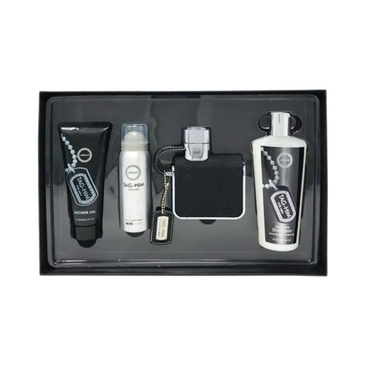 Tag-Him Prestige 4 Piece 100ml Eau De Parfum