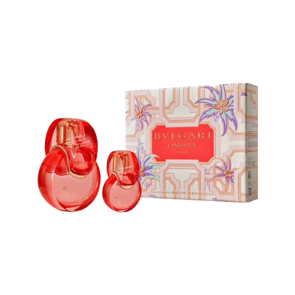 Omnia Coral 2 Piece 100ml Eau de Toilette
