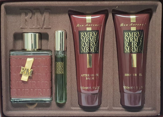 RM RM 4 Piece 100ml Eau de Toilette by Ron Marone'S for Men (Finefrench)