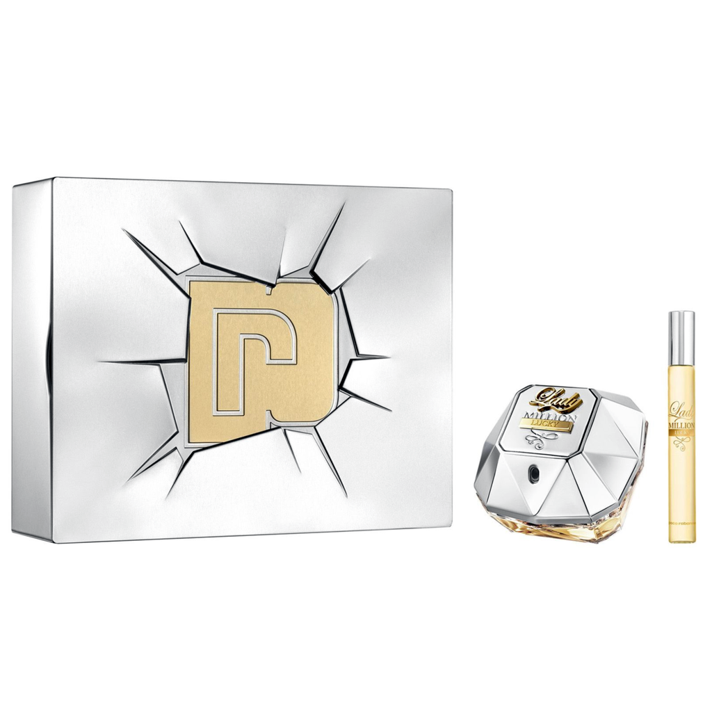 Lady Million Lucky 2 Piece by Paco Rabanne for Women Eau de Parfum (Gift Set)