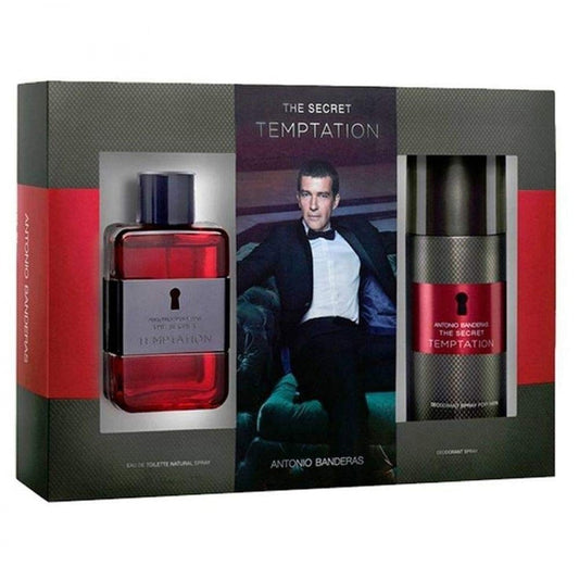Secrect Tempt 2 Piece by Antonio Banderas for Men Eau de Toilette (Gift Set)