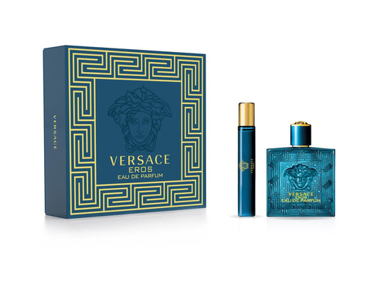 Eros Parfum 2 Piece 100ml Eau de Parfum by Versace for Men (Gift Set)
