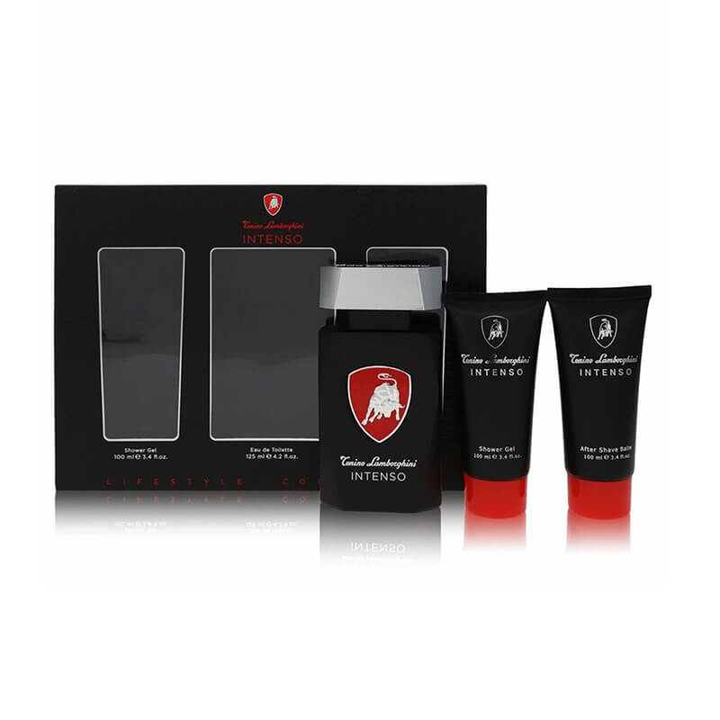 Classico 3 Piece 125ml Eau de Toilette by Tonino Lamborghini for Men (Gift Set)