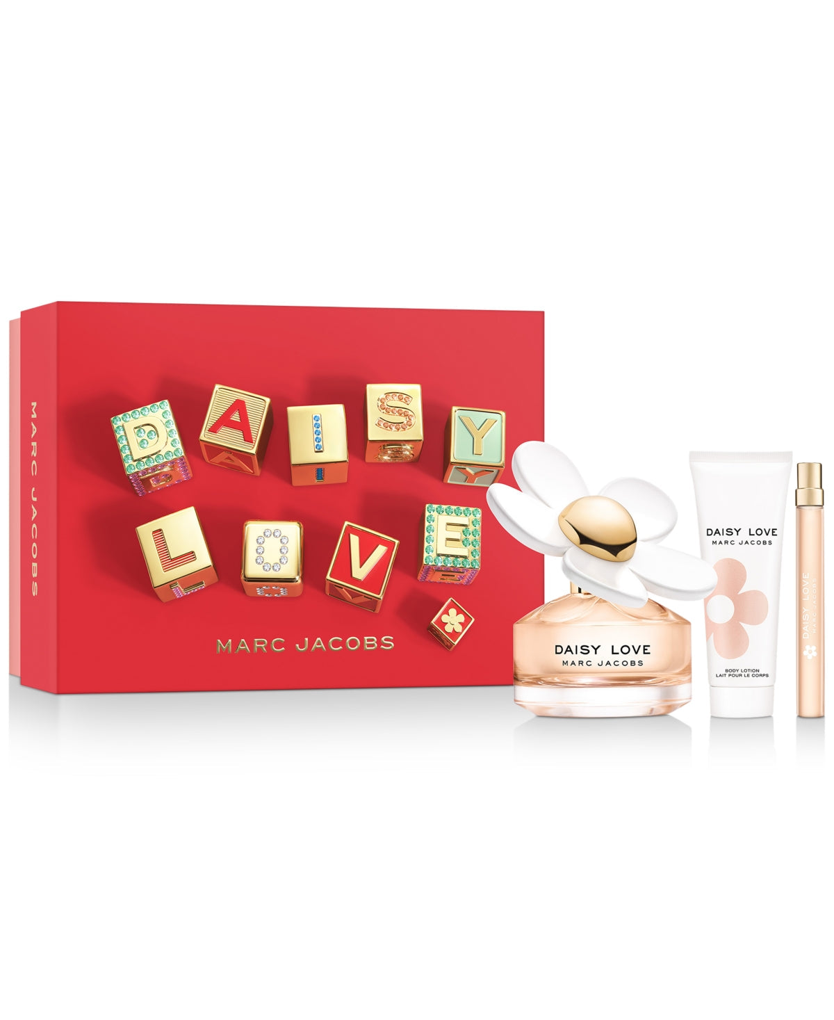 Daisy Love 3 Piece 100ml Eau de Toilette by Marc Jacobs for Women (Gift Set)