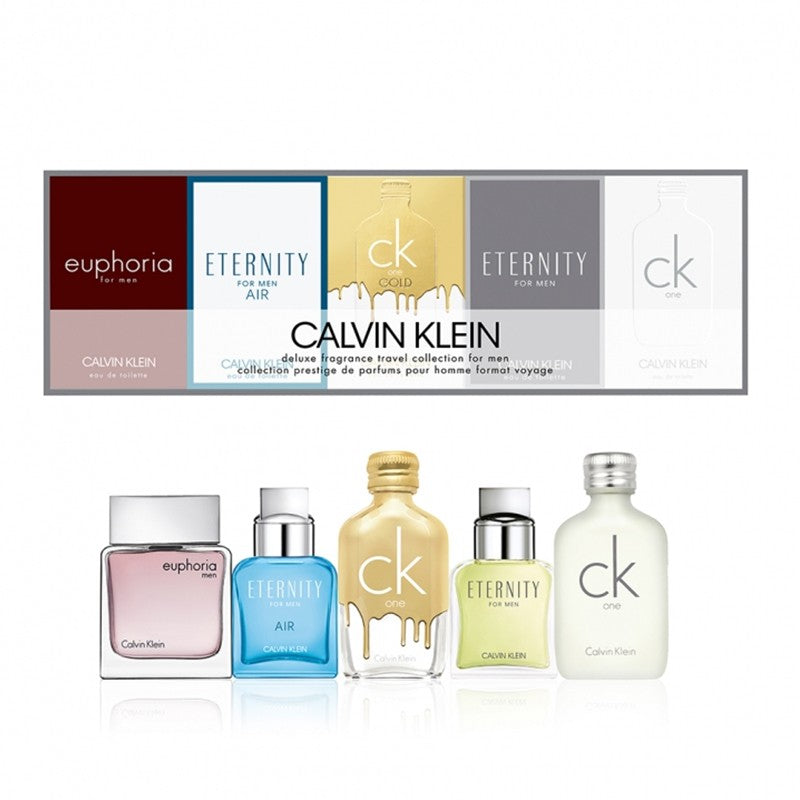 Calvin Klein Collection 5 Piece by Calvin Klein for Men Eau de Toilette (Gift Set)