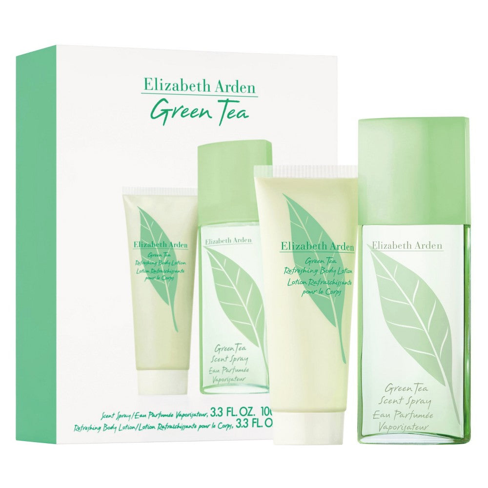Green Tea 2 Piece 100ml Eau de Toilette by Elizabeth Arden for Women (Gift Set)