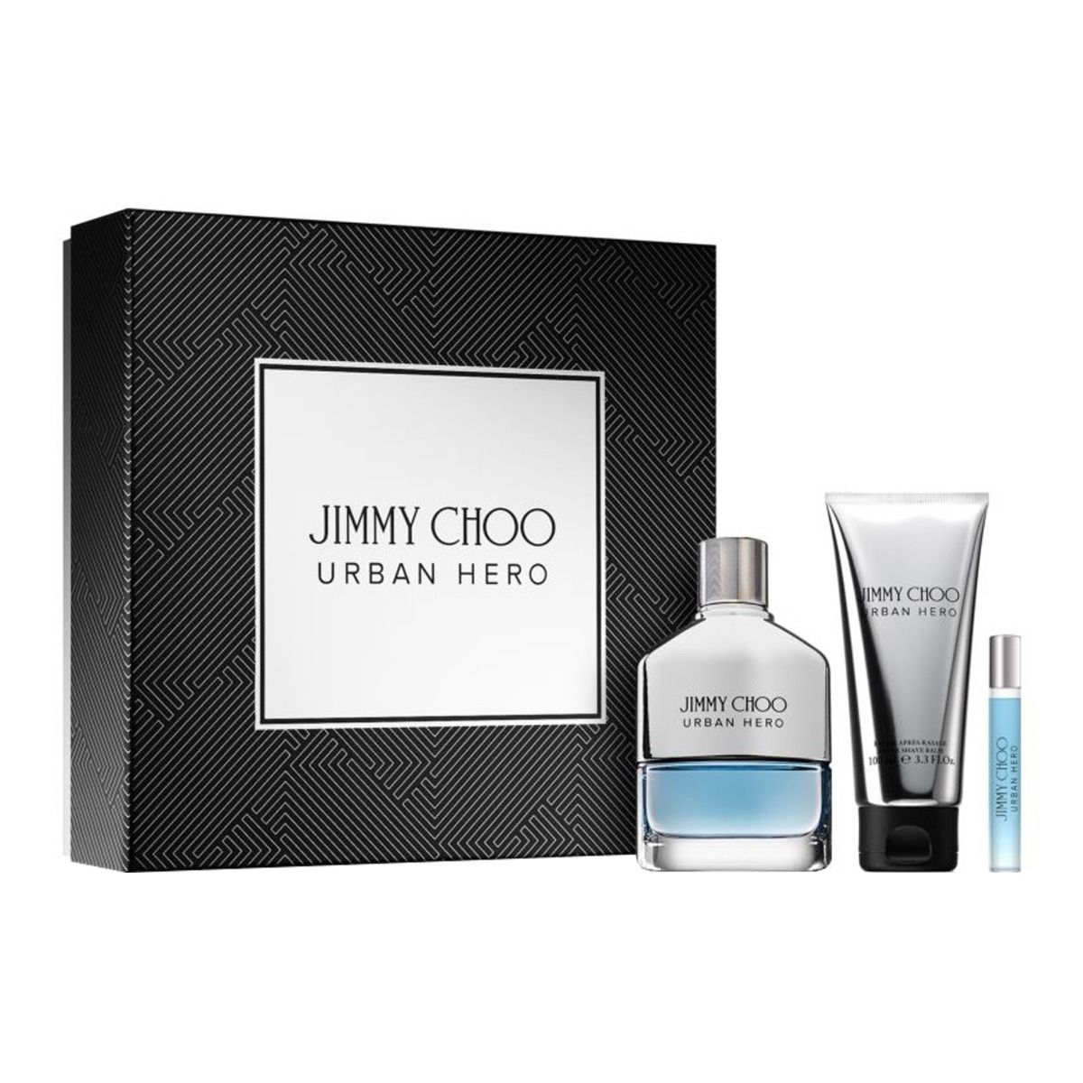 Urban Hero 3 Piece by Jimmy Choo for Men Eau de Parfum (Gift Set-A)