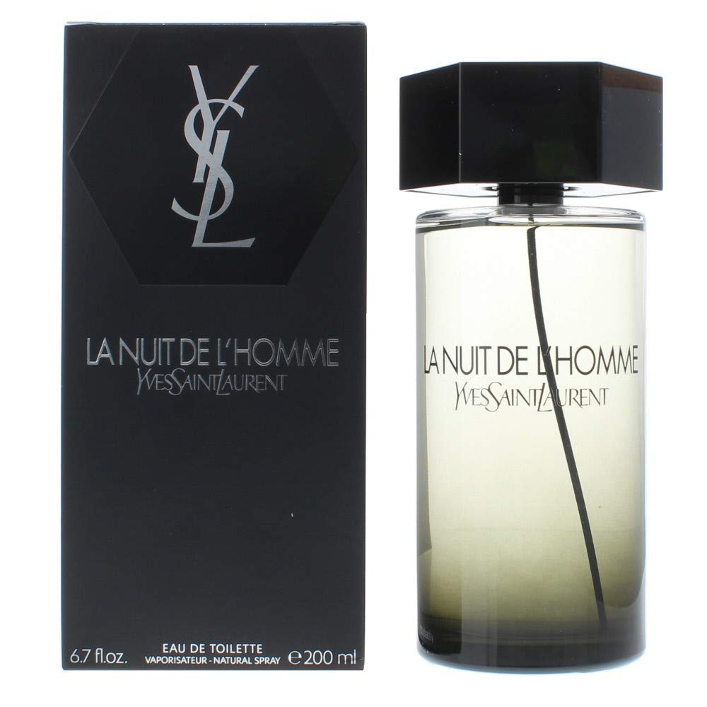 La Nuit De L'Homme 200ml Eau de Toilette by Yves Saint Laurent for Men (Bottle)