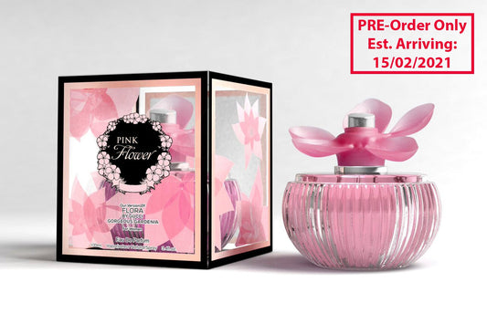 Pink Flower 100ml Eau de Parfum by Mirage Brands for Women (Bottle)