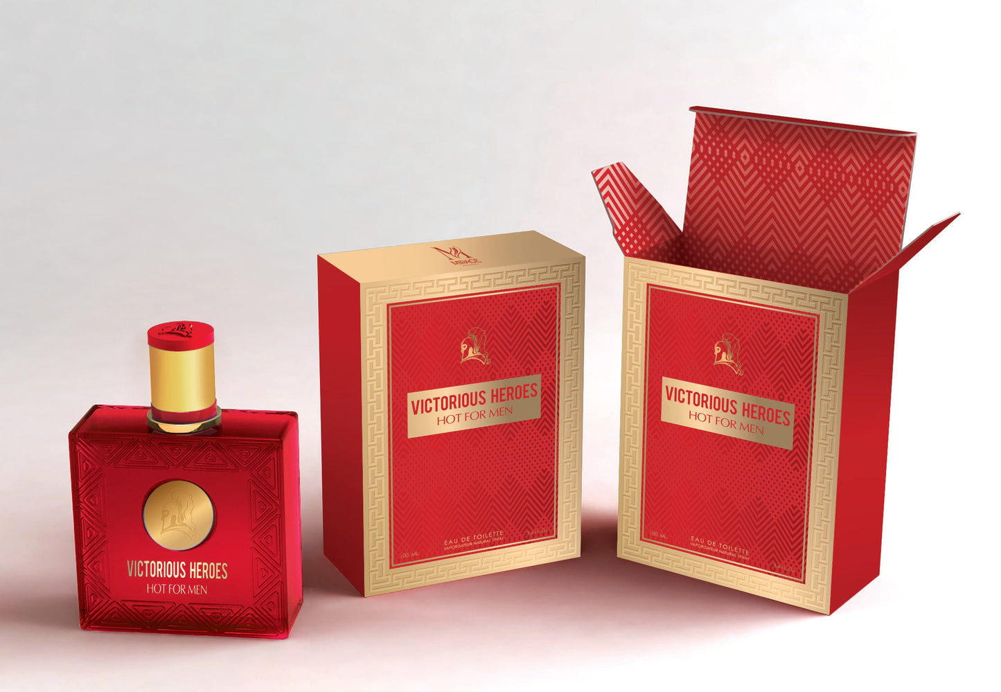 Victorious Hero Hot 90ml Eau de Toilette by Mirage Brands for Men (Bottle)