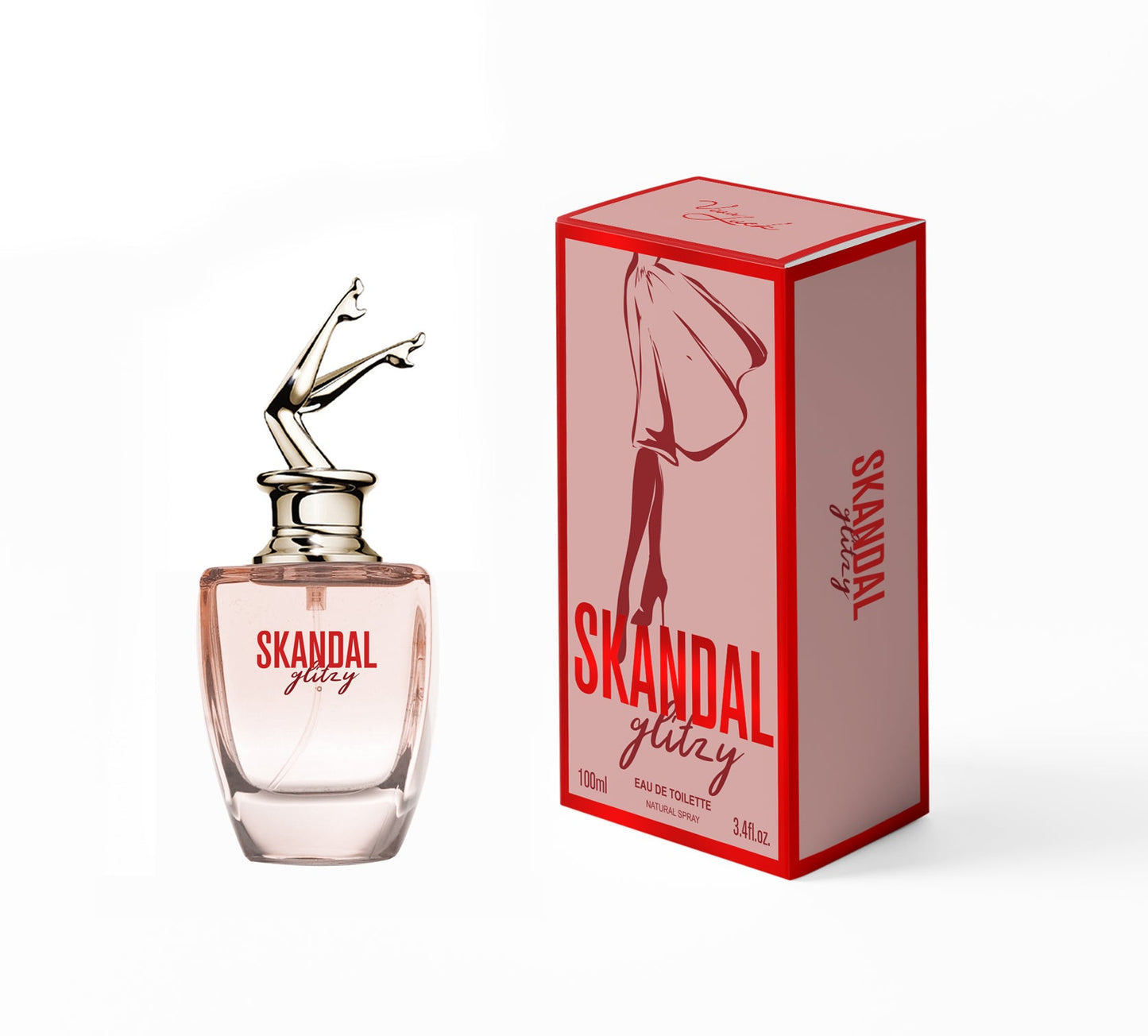 Glitzy Skandal 100ml Eau de Parfum by Mirage Brands for Women (Bottle)
