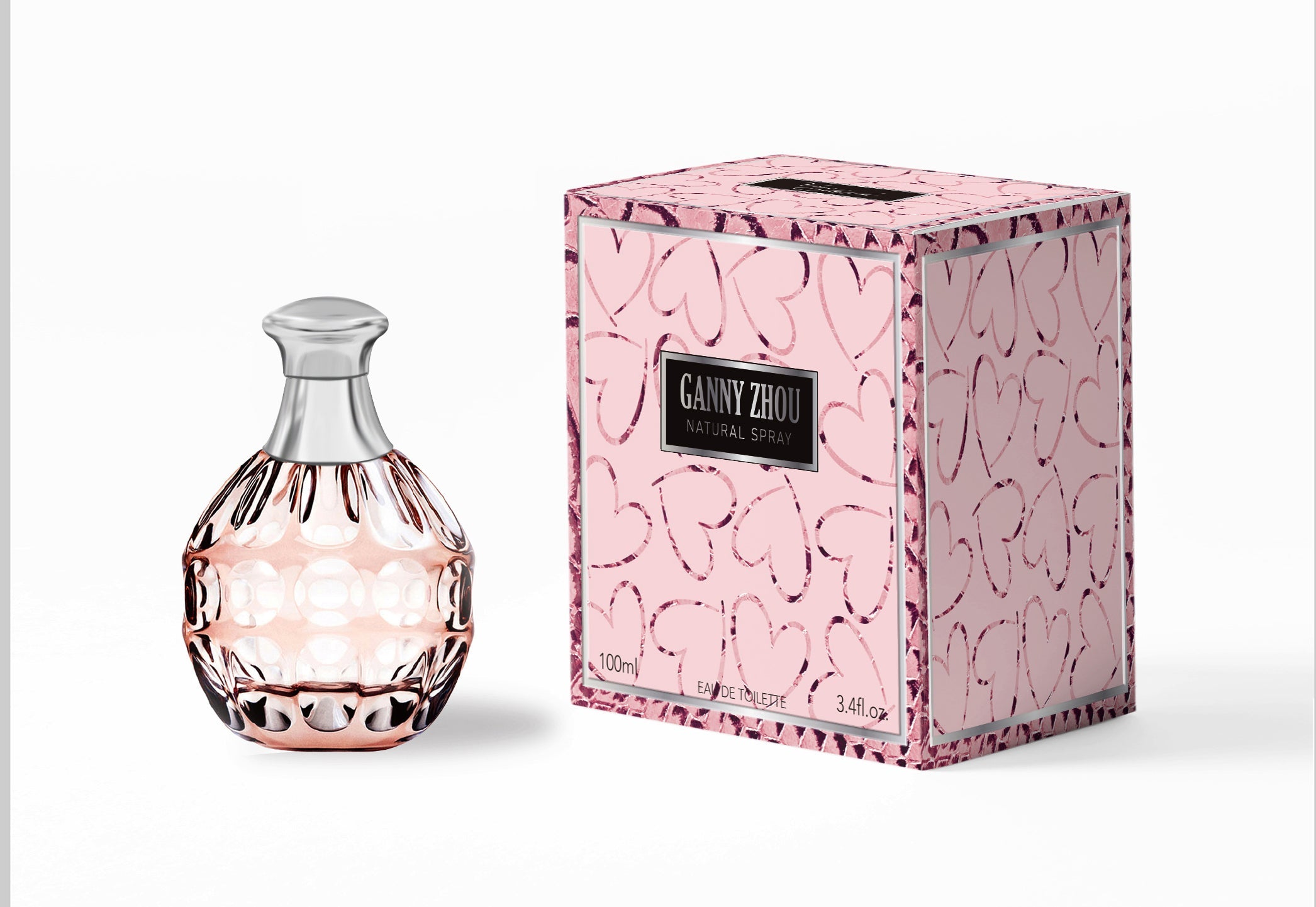 Ganny Zhou 100ml Eau de Parfum by Mirage Brands for Women (Bottle)