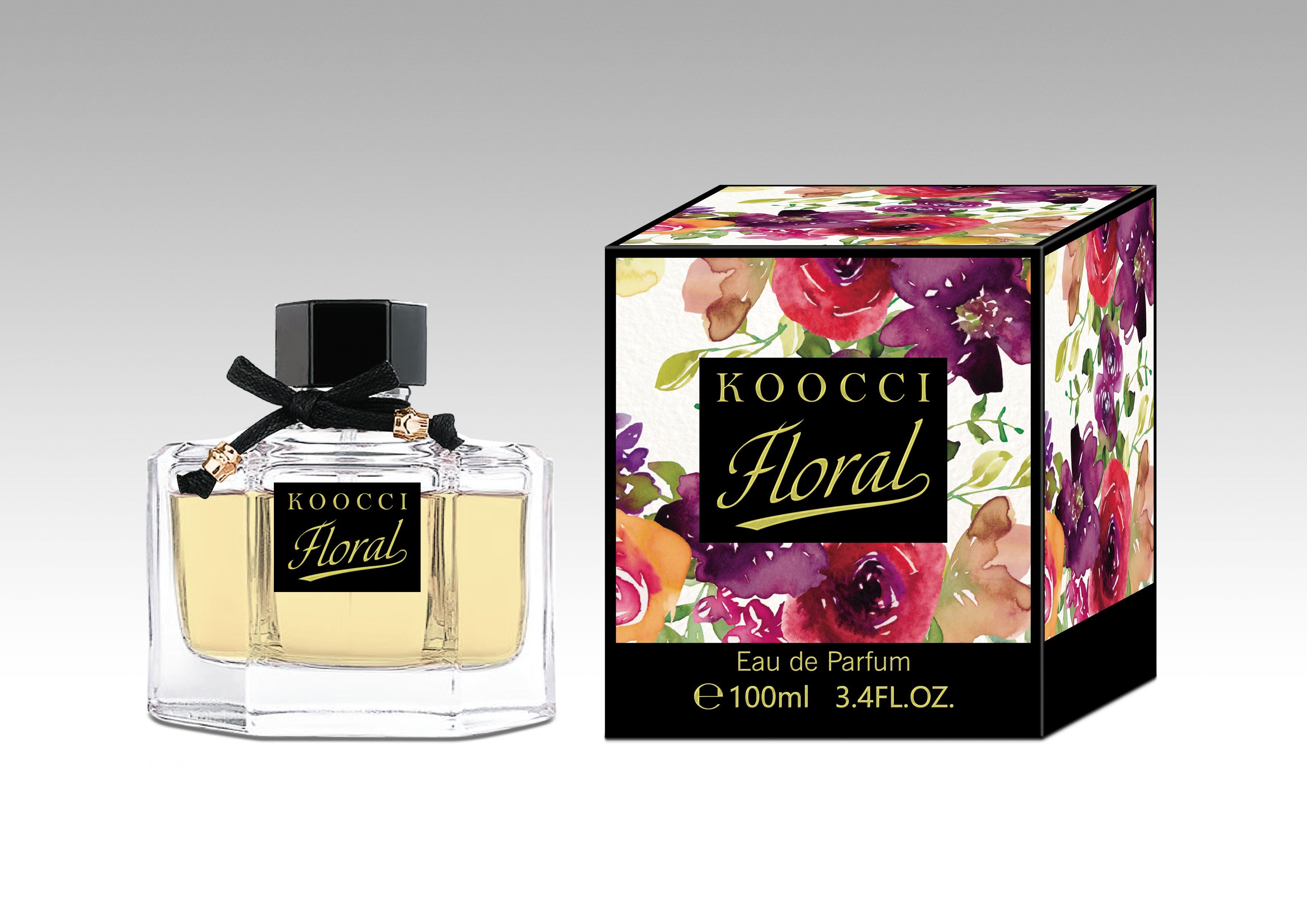 Koocci Floral 120ml Eau de Parfum by Mirage Brands for Women (Bottle)