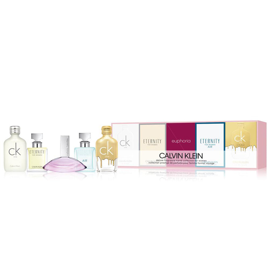 Calvin Klein Collection 5 Piece 5x5ml Eau de Toilette by Calvin Klein for Women (Mini Set)