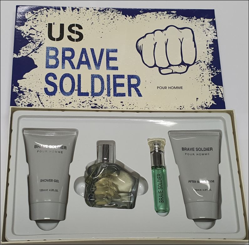 US Brave 4 Piece 100ml Eau de Toilette