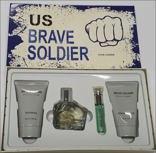US Brave 4 Piece 100ml Eau de Toilette