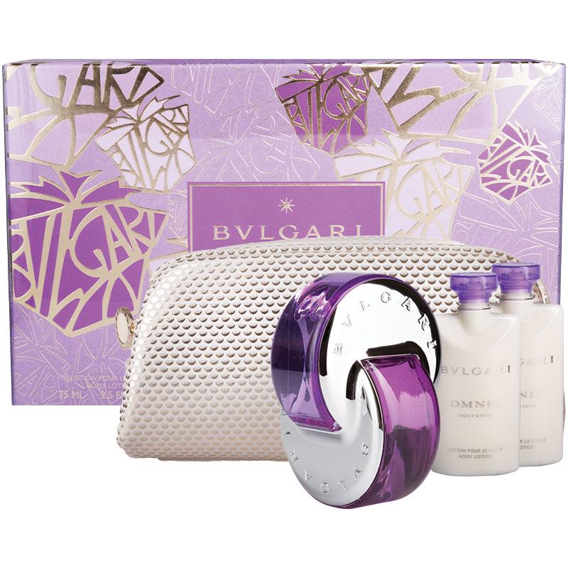 Omnia Amethyste 4 Piece by Bvlgari for Women Eau de Toilette (Gift Set-A)