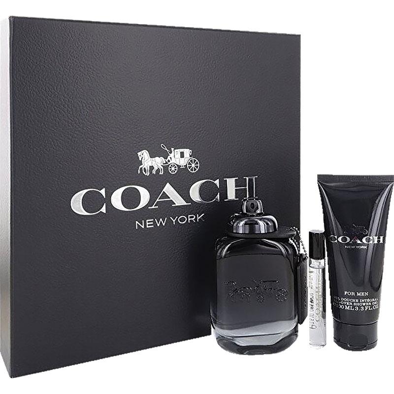 Coach Men 3 Piece 100ml Eau De Toilette By Coach For Men (Gift Set)