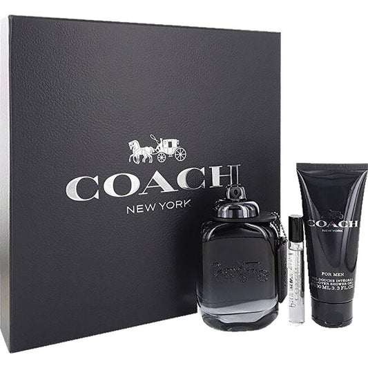 Coach Men 3 Piece 100ml Eau De Toilette By Coach For Men (Gift Set)