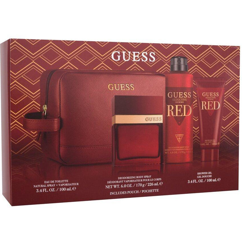 Seductive Red 4 Piece 100ml Eau De Toilette