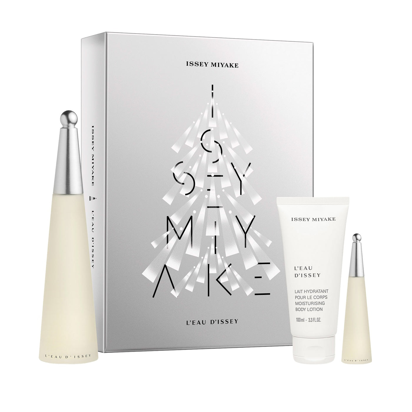 L'eau D'Issey 3 Piece 100ml Eau De Toilette By Issey Miyake For Women (Gift Set)